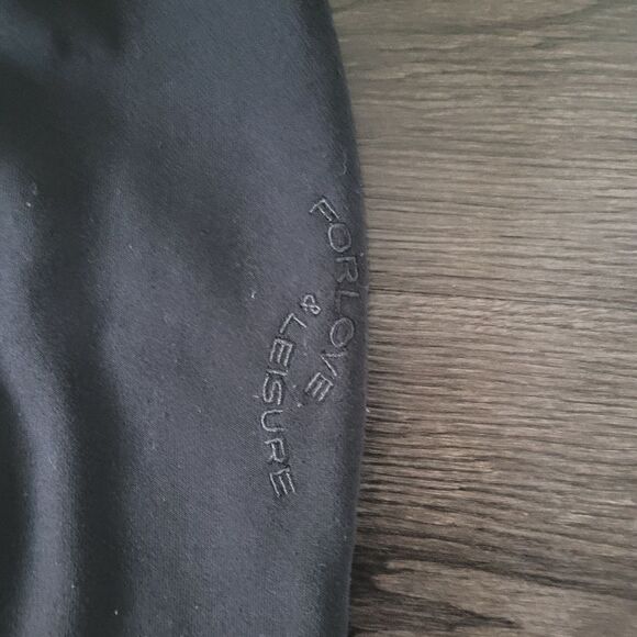 For Love And Lemons Black Jogger Sweatpants Size Small Athleisure Grunge - Picture 5 of 11